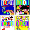 Livre de 1001 autocollants. 4 assortis 41 pages 3+