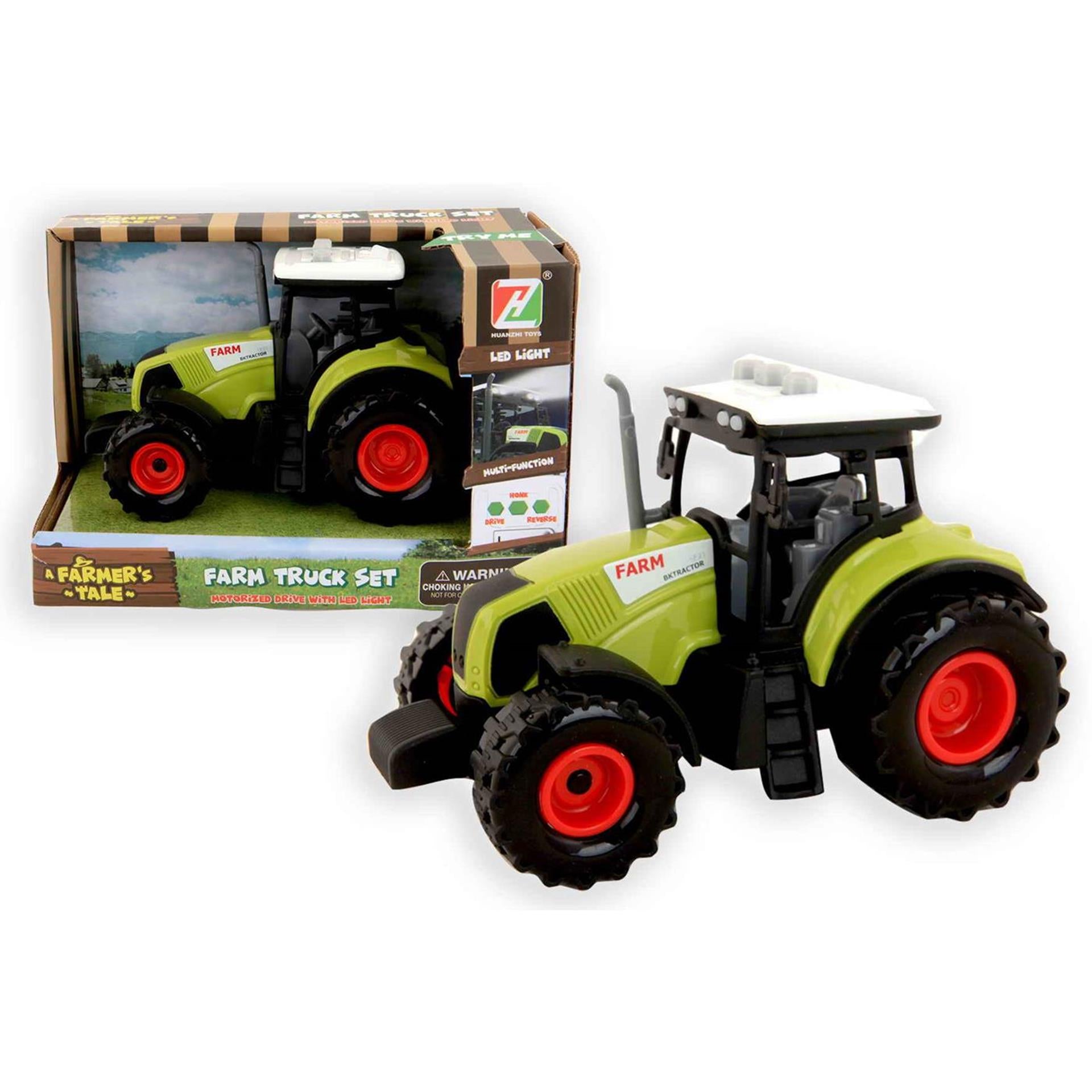 Tracteur à friction avec lumière et son 14cm