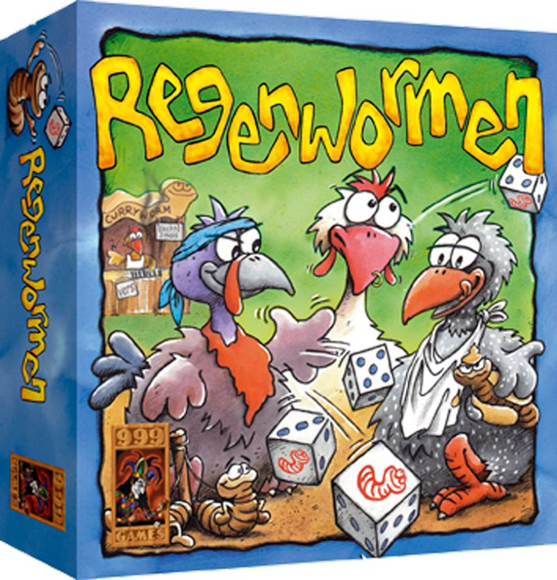 999 Games Dobbel Game Randworms (NL)