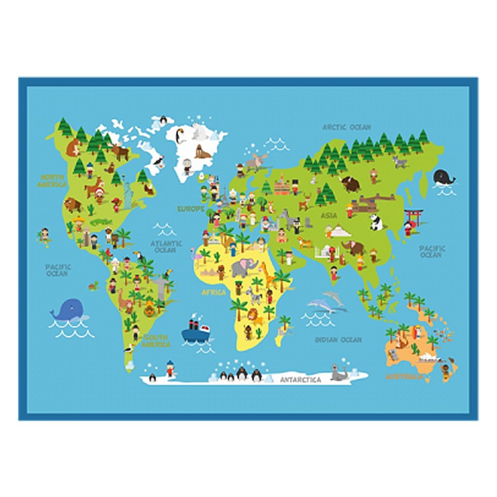 Intrada Intrada Play Dress World Card 90x120 cm Polyamide