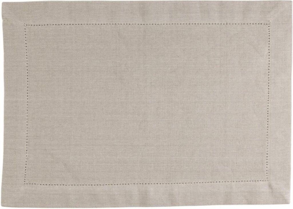Lin plus de lin plus de lien indi 35 cm x 50cm beige
