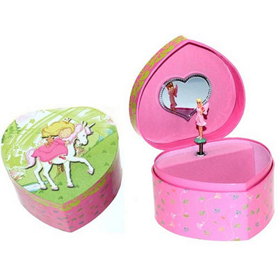 Simplement pour les enfants simplement pour les bijoux en bois avec de la musique princesse à cheval