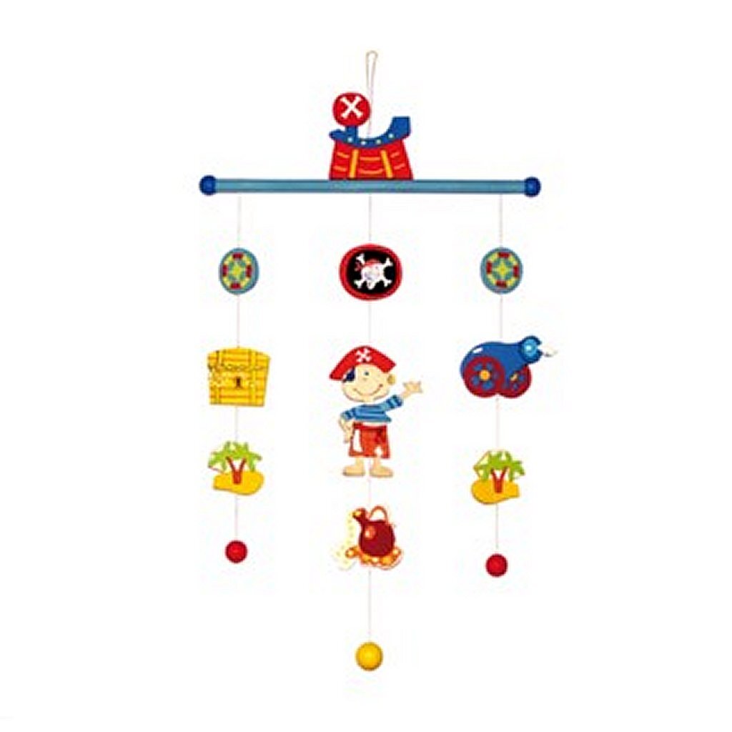 Simplement pour les enfants simplement pour 21140p Pirate en bois mobile