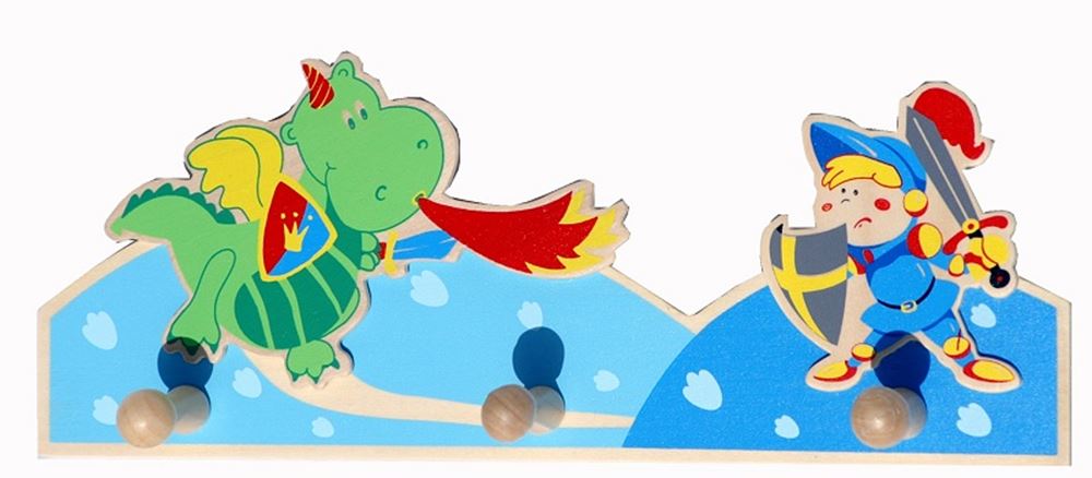 Simplement pour les enfants simplement pour le rack de manteau en bois chevalier
