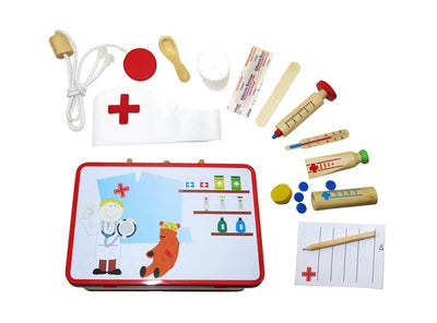 Simplement pour les enfants, simplement pour le cas de docteur en métal