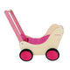 Simplement pour les enfants simplement pour la poupée en bois Pram rose