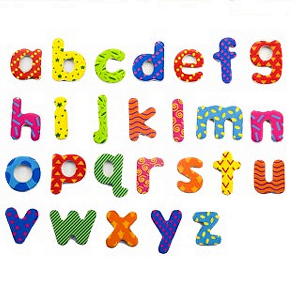 Simplement pour les enfants simplement pour les lettres de set aimant 52 pièces