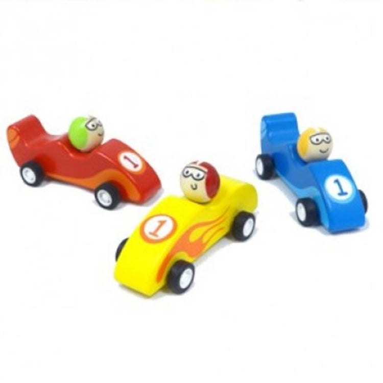 Voiture de course à retirer couleur 4 assorties. 3+