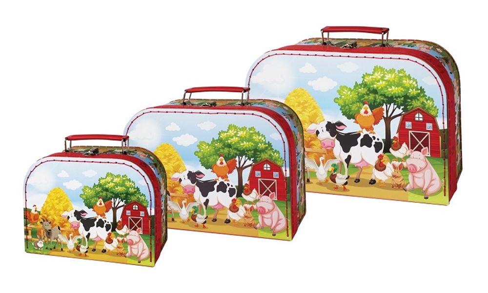 Simplement pour les enfants simplement pour la ferme des bagages en 3 pièces