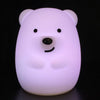 Lampe de nuit ours en silicone grand. 1+