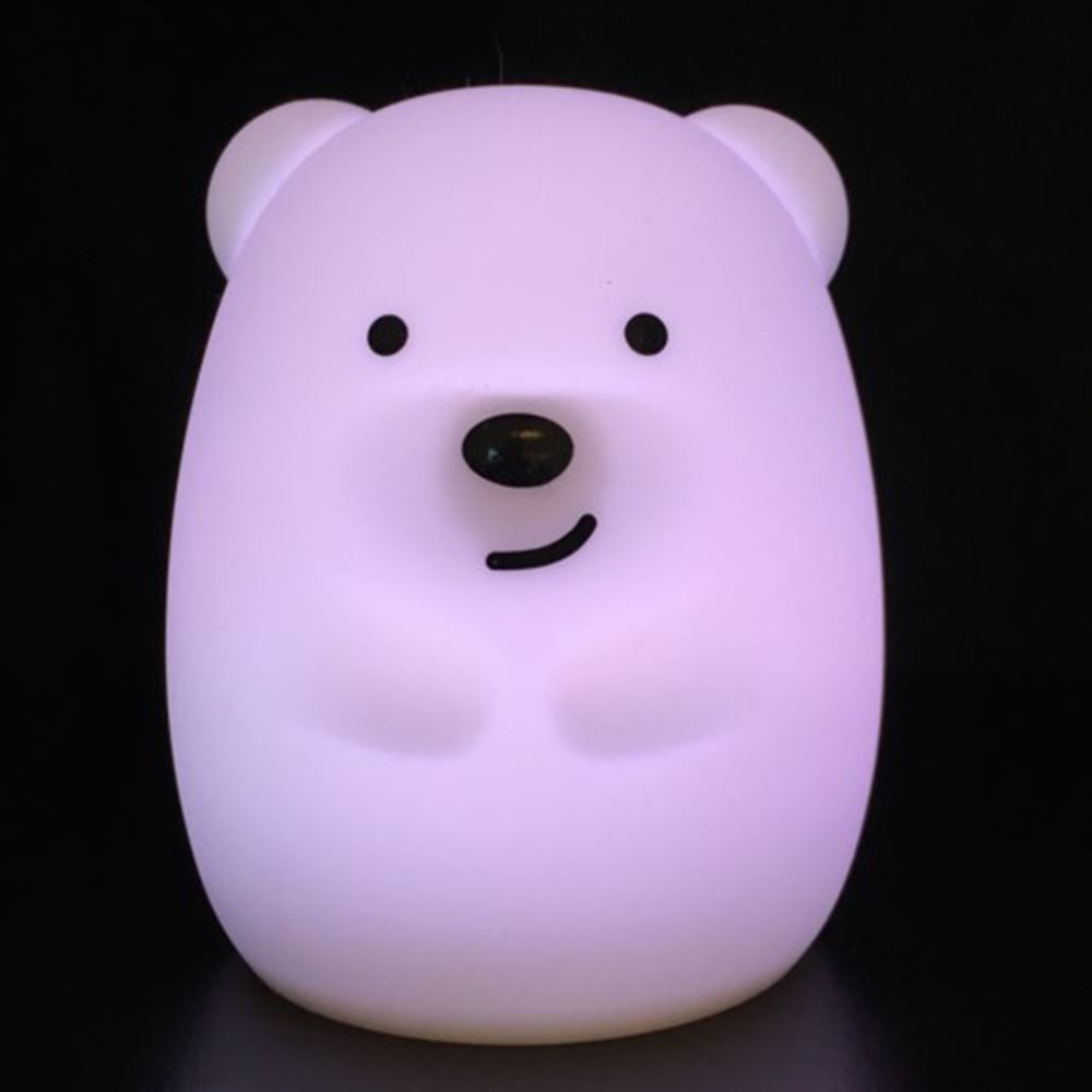 Lampe de nuit ours en silicone grand. 1+