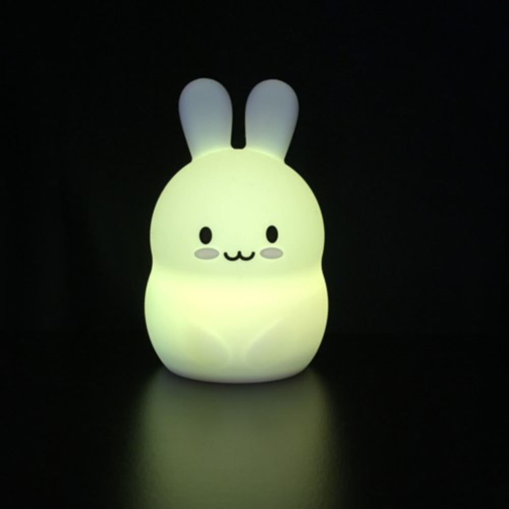 Grande lampe de nuit lapin en silicone. 1+