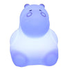 Lampe de nuit hippopotame en silicone. 1+