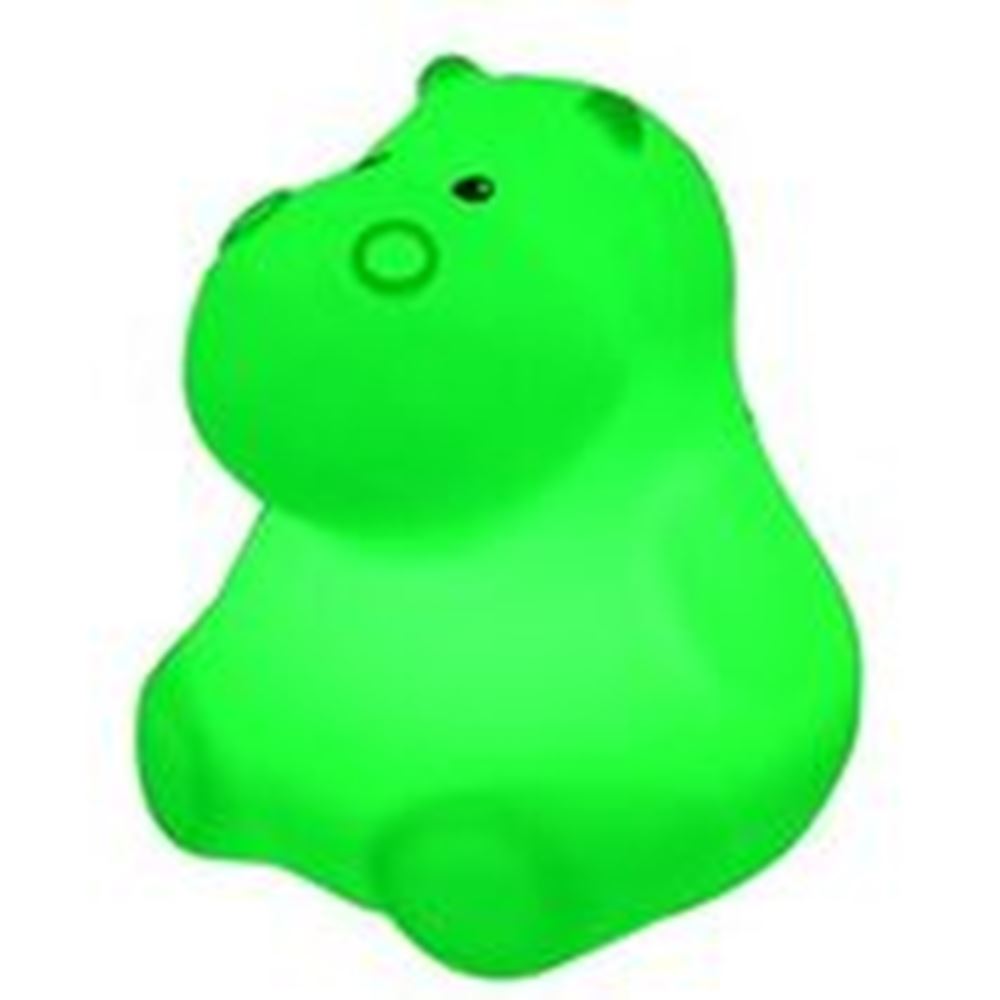 Lampe de nuit hippopotame en silicone. 1+