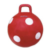 Boule Skippy rouge à pois blancs. 50 cm