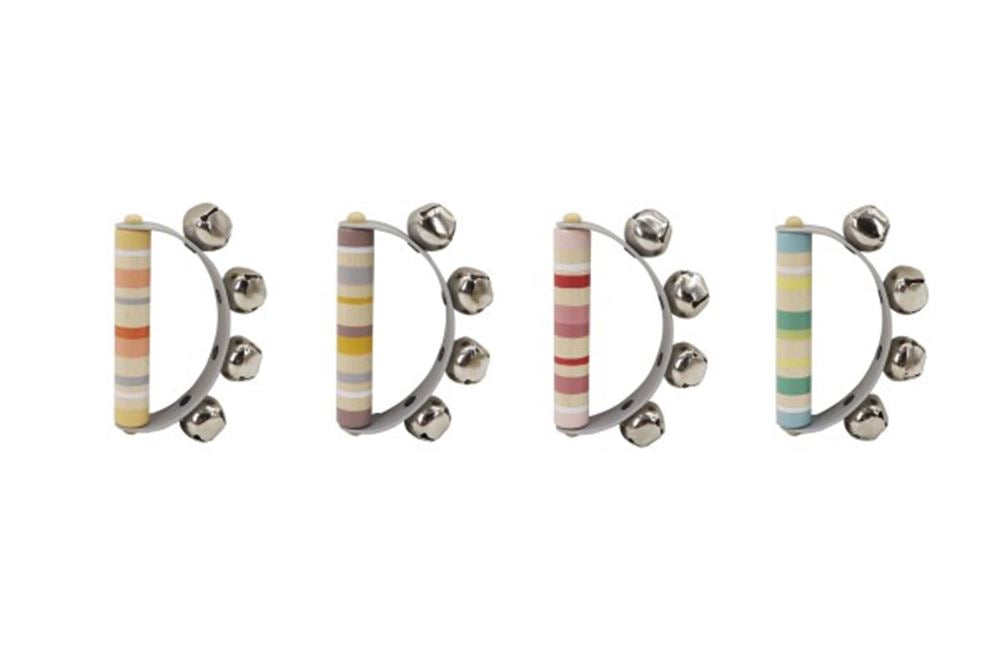 Bandes de clochettes 4 assorties. 3+