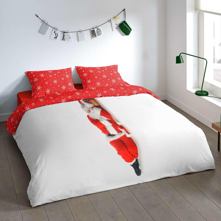 Couverture de couette pure pure santa 200x200 220 cm