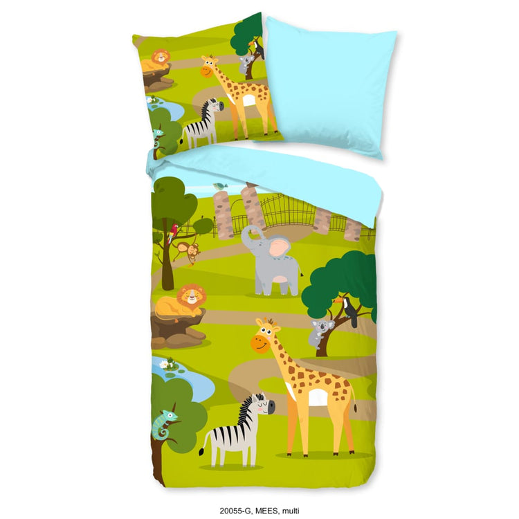 Bonjour Good Morning Children's Cupbed Cover Mees 135x200 cm