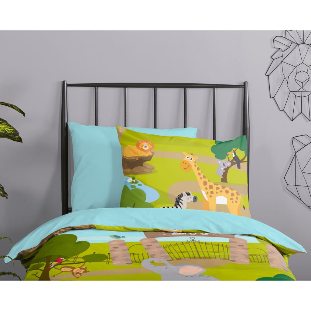 Bonjour Good Morning Children's Cupbed Cover Mees 135x200 cm