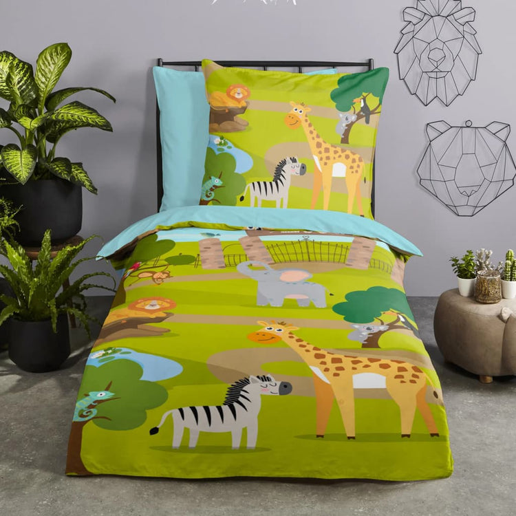 Bonjour Good Morning Children's Cupbed Cover Mees 135x200 cm