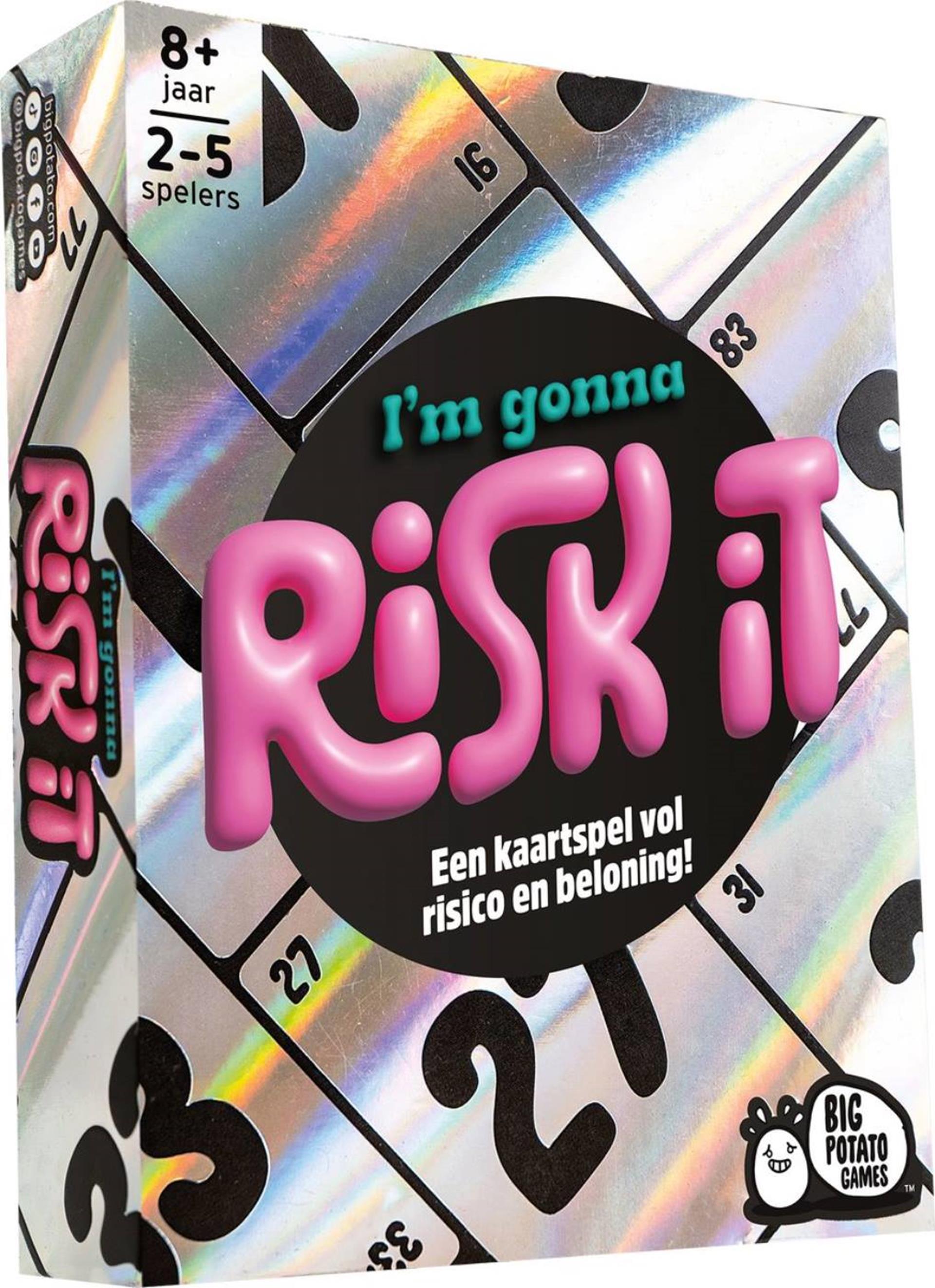 Asmodee Risk It - Jeu de société passionnant pour les amis et la famille - Jeu de cartes - 2 à 5 joueurs - À partir de 8 ans - Idéal comme jeu de voyage
