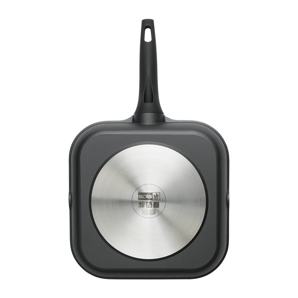 Sola Sola Fair Cooking Grill Pan 28x28 cm noir