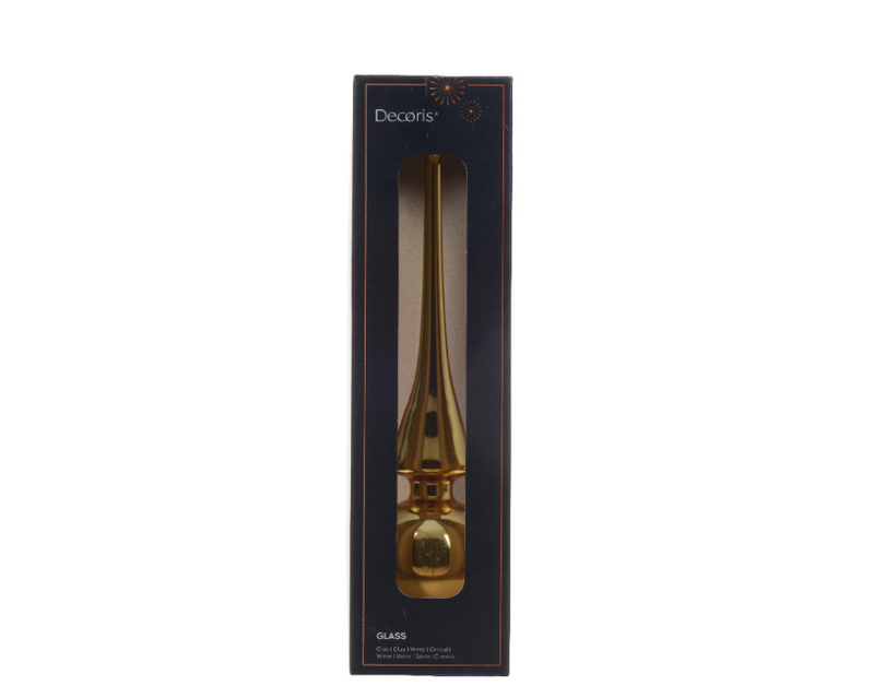 Decoris pic verre or brillant 26cm