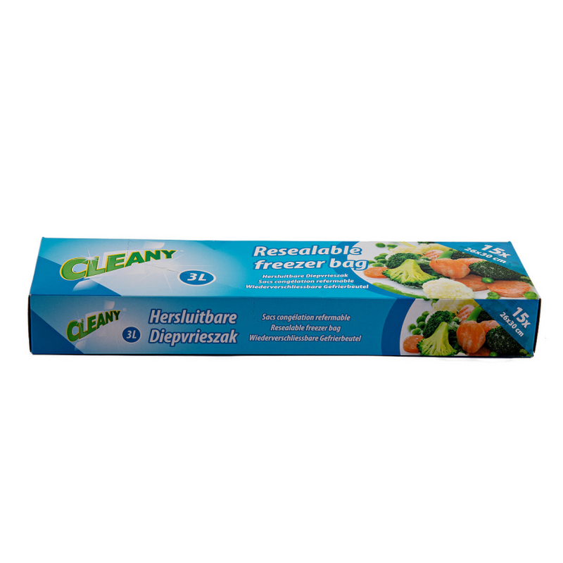 Sacs de congélation Cleany 3ltr 15pcs