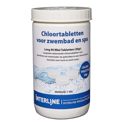 Comprimés de chlore interline Long90 20gram 1kg