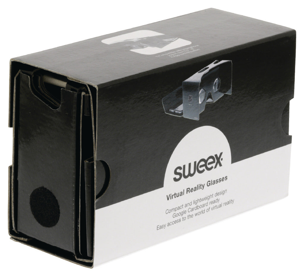 Sweex swex swvr100 verres de réalité virtuelle noires