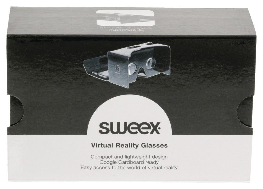 Sweex swex swvr100 verres de réalité virtuelle noires