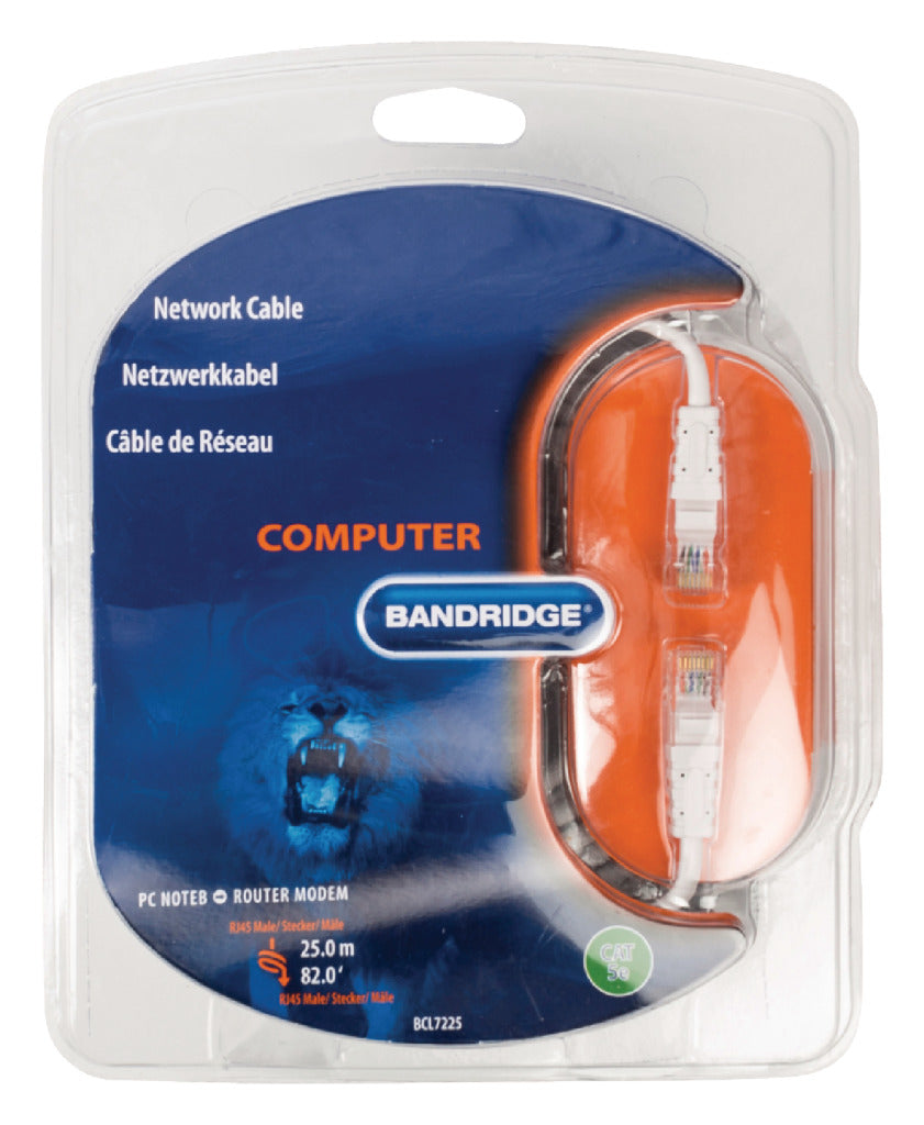 Bandridge Bandridge BCL7225 Câble réseau multimédia 25,0 m