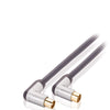 Profigold Profigold Prov8803 Cable Cable mâle sur une femme sur des actions 3,00 m noir