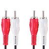 Bandridge Bandridge Val4202 Câble audio stéréo 2x RCA Male 2x RCA Male 2,00 m noir