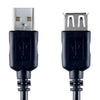 Bandridge Bandridge USB 2.0 Un mâle à USB 2.0 une femme 2 m noir