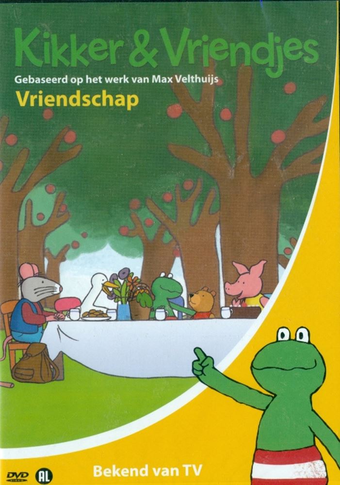DVD amis grenouilles. amitié.