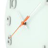 Nextime Nextime NE-8817WI Horloge murale toboggan. 30 x 3,5 cm, verre, blanc, «ronde chic»