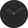 Nextime Nextime NE-3197 SWW Wall Clock Slide. 35 cm, polyresin, noir