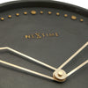 Nextime Nextime NE-3197 SWW Wall Clock Slide. 35 cm, polyresin, noir