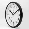 Nextime Nextime NX-7321ww Clock Wall NXT Diamètre 20 cm Plastique noir, cadran blanc