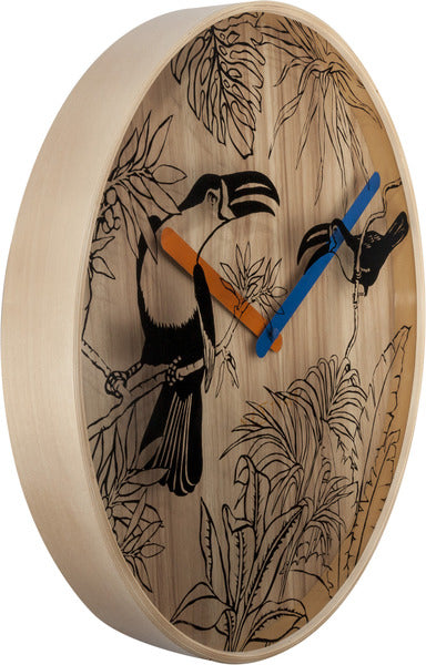 Nextime Nextime NE-3230 Clock Wall Tropica Ø40 Wood