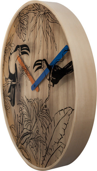 Nextime Nextime NE-3230 Clock Wall Tropica Ø40 Wood
