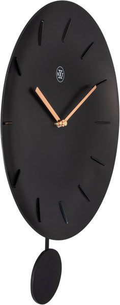 Nextime Nextime NX-7339ww Clock Wall NXT Bowl Ø 30 cm noir