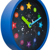 Nextime Nextime NX-7356 Clock Wall NXT apollo dia 30cm plastique bleu