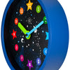 Nextime Nextime NX-7356 Clock Wall NXT apollo dia 30cm plastique bleu