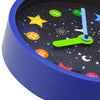 Nextime Nextime NX-7356 Clock Wall NXT apollo dia 30cm plastique bleu