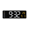 Nextime ne-3322 super horloge murale numérique 38,8x12,9 cm