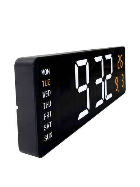 Nextime ne-3322 super horloge murale numérique 38,8x12,9 cm