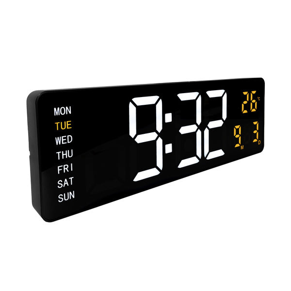 Nextime ne-3322 super horloge murale numérique 38,8x12,9 cm