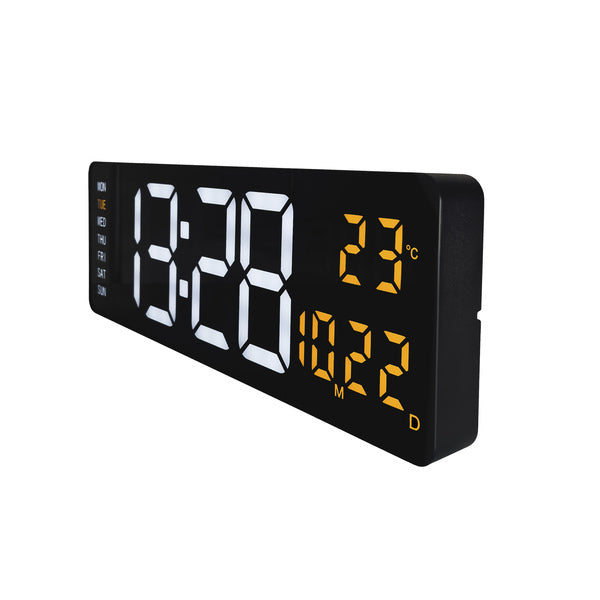 Nextime ne-3322 super horloge murale numérique 38,8x12,9 cm